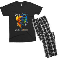 Soul Of A Dragon Heart Of A Phoenix T Shirt Men's T-shirt Pajama Set | Artistshot