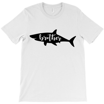 Shark Silhouette Family Matching Brother T-shirt Designed By Kevin Acen