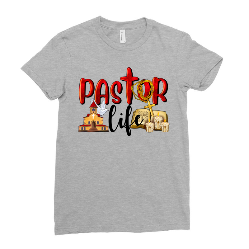 Pastor Life Ladies Fitted T-Shirt by LillyAllenDesigns | Artistshot