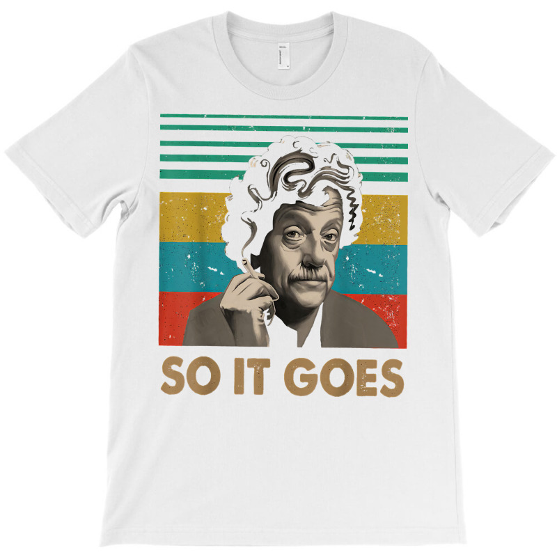 So It Goes Retro Vintage Reading Book Novel T Shirt T-Shirt by cm-arts | Artistshot