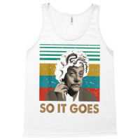 So It Goes Retro Vintage Reading Book Novel T Shirt Tank Top | Artistshot