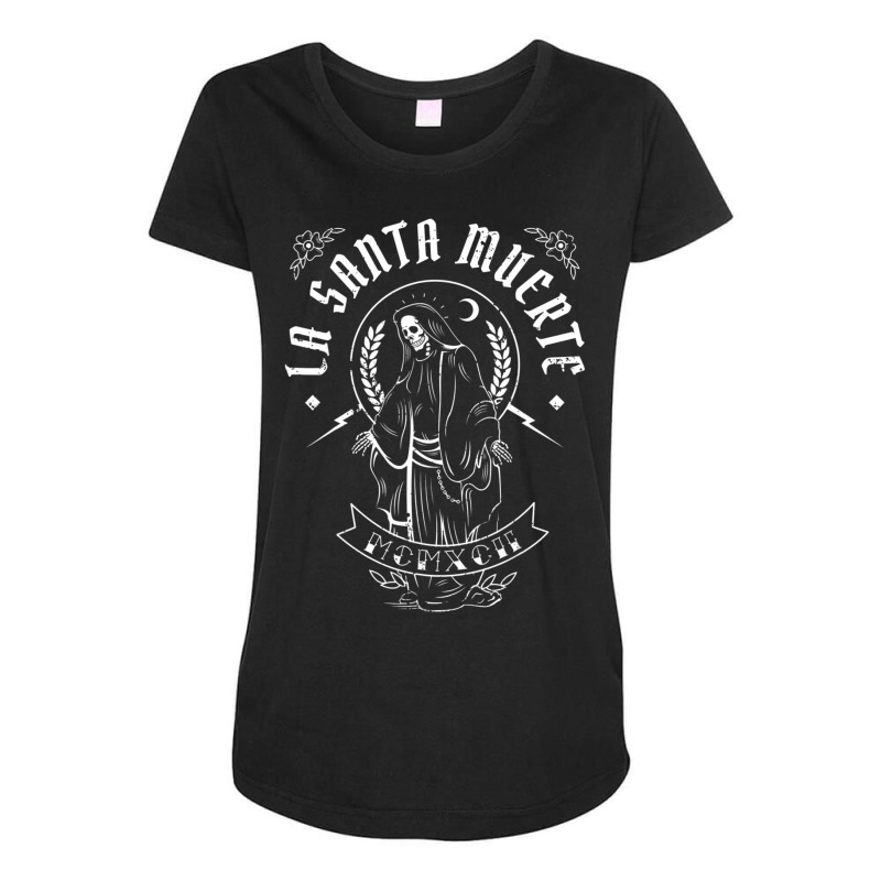 La-santas Muertes Women Maternity Scoop Neck T-shirt by Kosdapen517 | Artistshot