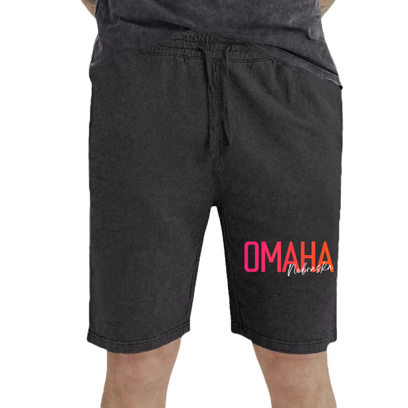 Omaha Nebraska Souvenir Vintage Nebraska Omaha Vintage Short | Artistshot