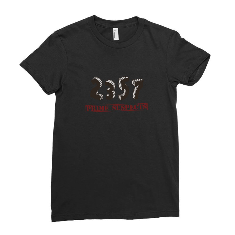 The Prime Number Suspects Ladies Fitted T-Shirt by EugeneSparks | Artistshot