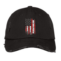 Ham Radio Operator American Usa Flag Amateur Radio Long Vintage Cap | Artistshot