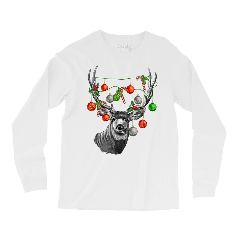 Mule Deer With Long Sleeve Shirts | Artistshot