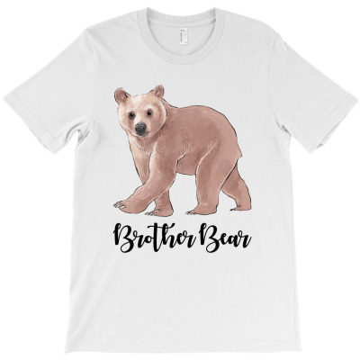 Watercolor Cute Bear Family Matching Brother Bear T-shirt Designed By Kevin Acen