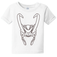 Viking Helmet Nordic Symbol Scandinavian Norse Mythology Long Sleeve T Baby Tee | Artistshot