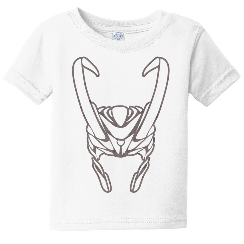 Viking Helmet Nordic Symbol Scandinavian Norse Mythology Long Sleeve T Baby Tee | Artistshot