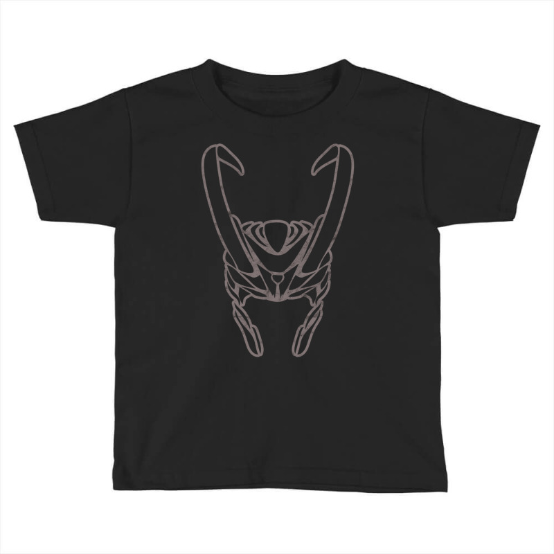 Viking Helmet Nordic Symbol Scandinavian Norse Mythology Long Sleeve T Toddler T-shirt | Artistshot