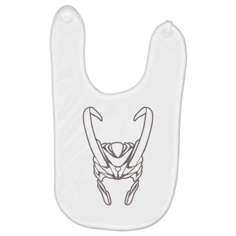 Viking Helmet Nordic Symbol Scandinavian Norse Mythology Long Sleeve T Baby Bibs | Artistshot