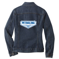 Petrolina Ladies Denim Jacket | Artistshot