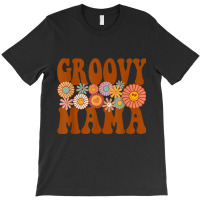 Retro Groovy Mama Matching Family 1st Birthday Party T-shirt | Artistshot