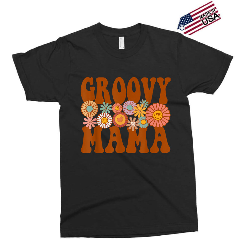 Retro Groovy Mama Matching Family 1st Birthday Party Exclusive T-shirt | Artistshot