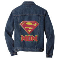 Super Mom Men Denim Jacket | Artistshot