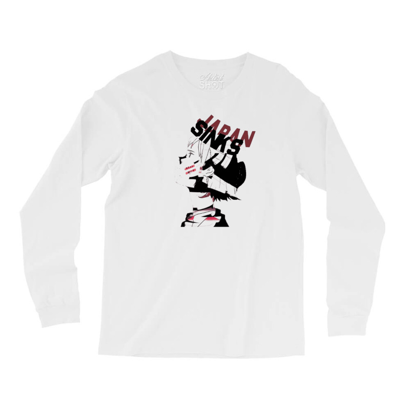 Japan Sinks Long Sleeve Shirts by cm-arts | Artistshot