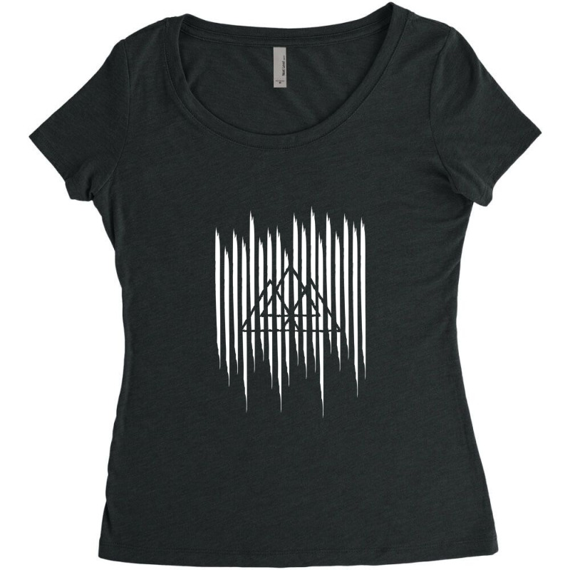 The Capitals - Stripes - White Women's Triblend Scoop T-shirt by AurelioGarciaBeltran | Artistshot