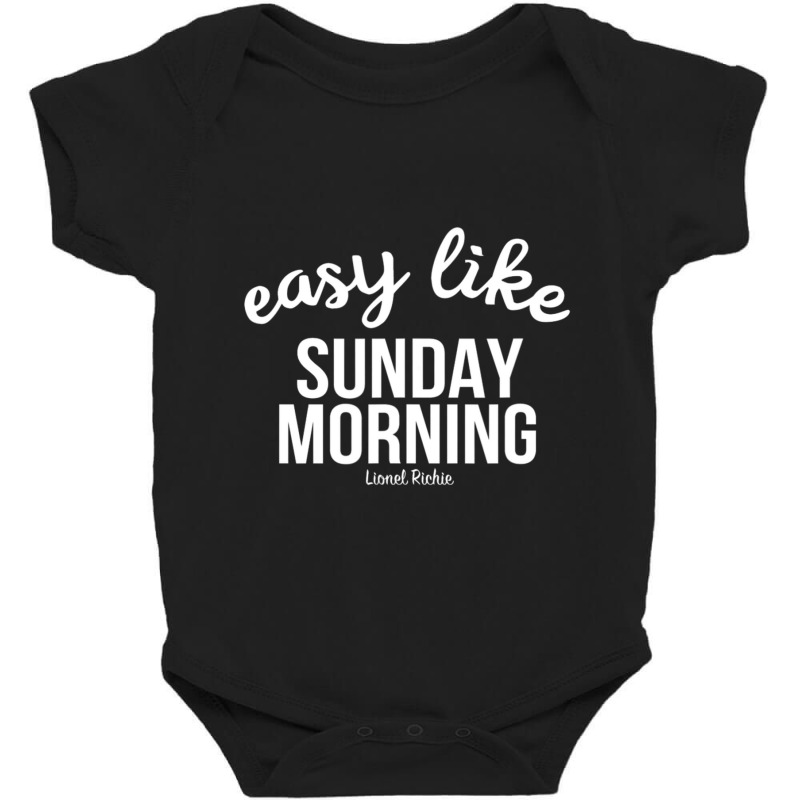 Lionel Richie Sunday Morning Baby Bodysuit by Kosdapen517 | Artistshot