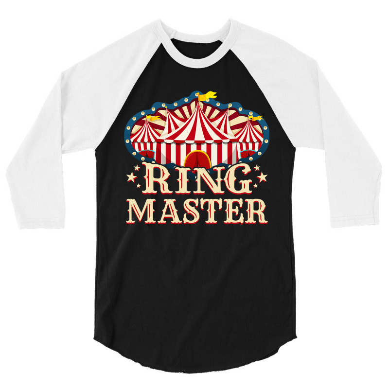 Circus Ringmaster  Circus S  Ringmaster 3/4 Sleeve Shirt by cm-arts | Artistshot