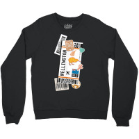 Wellington New Zealand Boarding Pass Airplane Ticket Travel Crewneck Sweatshirt | Artistshot