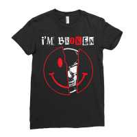 I'm Broken Shirt Invisible Illness I'm Ok Broken T Shirt Ladies Fitted T-shirt | Artistshot