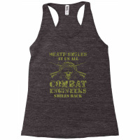 Combat Engineer Smiles Usa Military Sapper Premium Racerback Tank | Artistshot