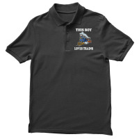 This Boy Loves Trains Gift Train Wagon Lover Gifts T Shirt Men's Polo Shirt | Artistshot