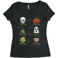 Halloween Skeleton Gaming Witch Vampire Zombie Boys Kids T Shirt Women's Triblend Scoop T-shirt | Artistshot