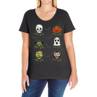 Halloween Skeleton Gaming Witch Vampire Zombie Boys Kids T Shirt Ladies Curvy T-shirt | Artistshot