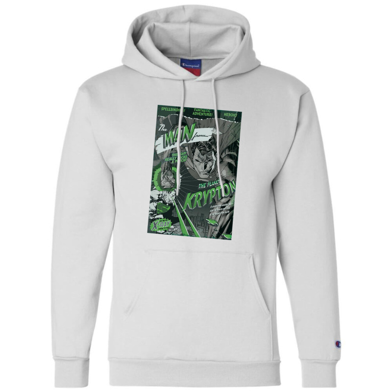 The Man From Krypton Champion Hoodie | Artistshot