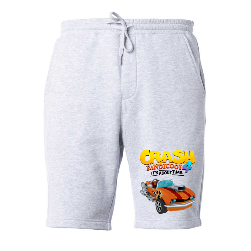 Crash Bandicoot Cars Fleece Short by damarezdesign | Artistshot