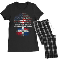 American Raised With Dominican Roots Republic Women's Pajamas Set | Artistshot