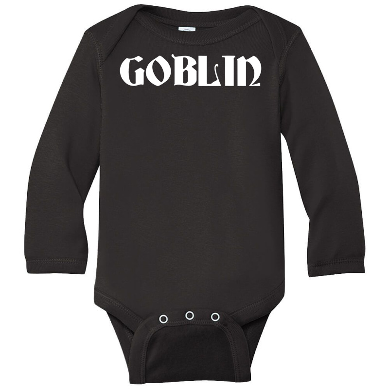 Goblin Lazy Halloween Costume Funny Long Sleeve Baby Bodysuit | Artistshot