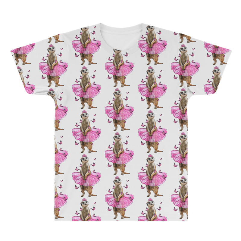 Meerkat With Tutu All Over Men's T-shirt | Artistshot