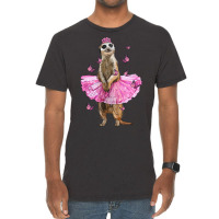 Meerkat With Tutu Vintage T-shirt | Artistshot