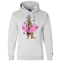 Meerkat With Tutu Champion Hoodie | Artistshot