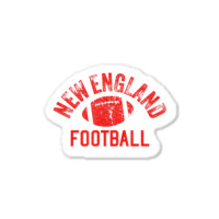 New England Football Vintage Cool Ne Super Football Fan Wear Sticker | Artistshot