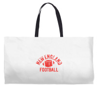 New England Football Vintage Cool Ne Super Football Fan Wear Weekender Totes | Artistshot