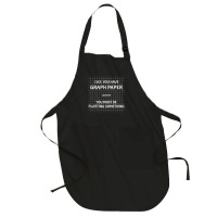 Math Teacher Joke Men Women Fun Best Math Quotes Full-length Apron | Artistshot