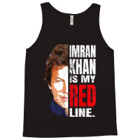 Imran Khan Is My Red Line Pakistan Prime Minister Men Women Tank Top | Artistshot