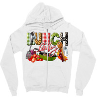 Lunch Lady Zipper Hoodie | Artistshot