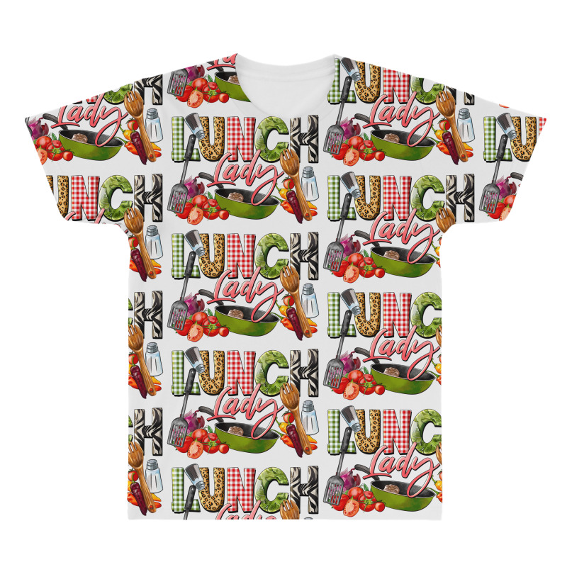 Lunch Lady All Over Men's T-shirt | Artistshot