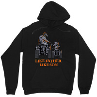 Like Father Like Son Quad Bike Four Wheeler Atv Gift Unisex Hoodie | Artistshot