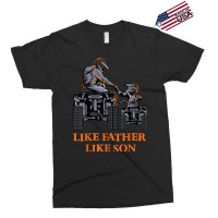 Like Father Like Son Quad Bike Four Wheeler Atv Gift Exclusive T-shirt | Artistshot