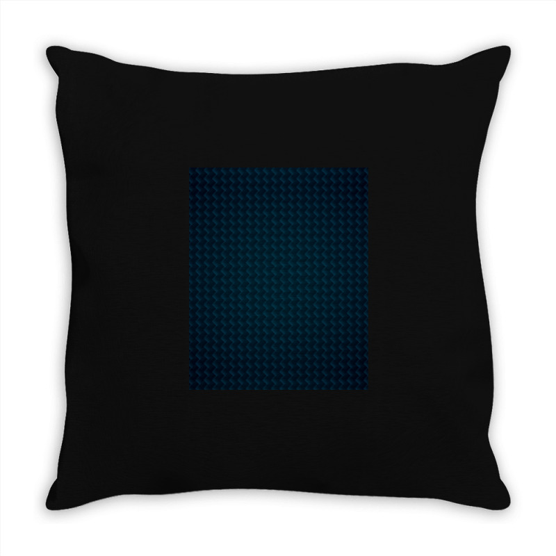 Blue Carbon Fiber - Fancy Blue Carbon Fiber Throw Pillow | Artistshot