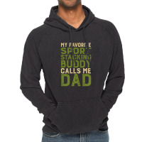 My Favorite Sport Stacking Buddy Calls Me Dad 1 Vintage Hoodie | Artistshot