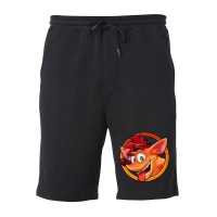 Crash Bandicoot Fleece Short | Artistshot