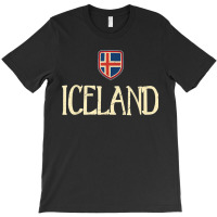 Iceland Icelandic Flag Souvenir Love Gift T-shirt | Artistshot