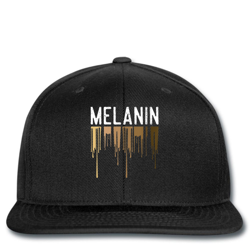 Womens Drippin Melanin Black History Melanin V Neck T Shirt Printed Hat | Artistshot