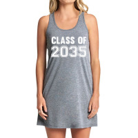 Class Of 2035 Grow With Me  Handprints Go On The Back Tank Dress | Artistshot